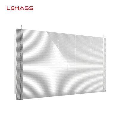 P3.9 Creative LED Display Transparent LMS-TF Pro series novel structural HD High Brightness