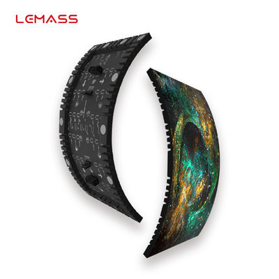 Soft Shaping Curved LED Display Module P1.2 With 160 Degree Viewing Angle