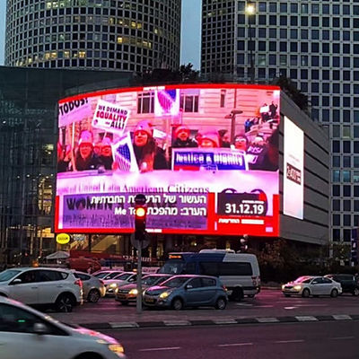 P5.9 Outdoor LED Display Cabinet , SMD 2727 LED Billboard Screen