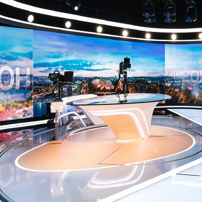 P1.2 Indoor LED Advertising Screens Display Multifunctional 640×480mm Size