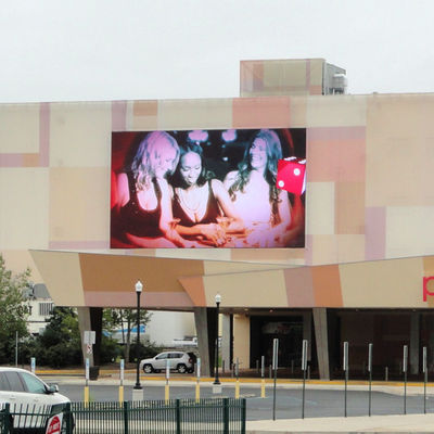 Waterproof IP65 Outdoor P10 LED Screen With Die Cast Aluminum Structure