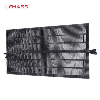 Transparent P6.9 Rental LED Cabinet Screen Anti Bump With Carbon Fiber Structure