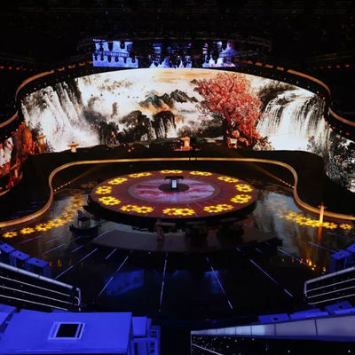 P10.4 Rental Stage LED Display Screen 10.41mm Pixel Pitch Carbon Fiber Structure