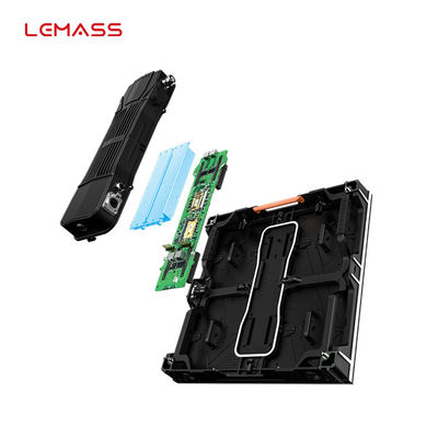 P6.9 Outdoor Rental LED Cabinet Display Waterproof 7000cd/Sqm Brightness