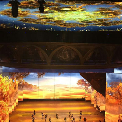 P2.6 3840Hz Rental LED Cabinet Display 500×500mm For Indoor Shopping Malls