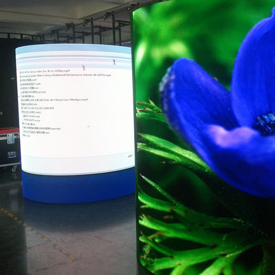 Creative Flexible Curved Video Wall Displays , P1.5 LED Display SMD 1010