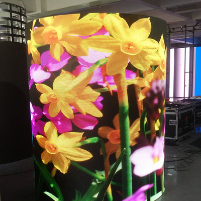 Flexible P2.5 Curved LED Display Module 240×120mm For Airport