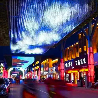 P2.6 SMD 2108 Creative LED Display Screen , Modular Transparent LED Display Outdoor
