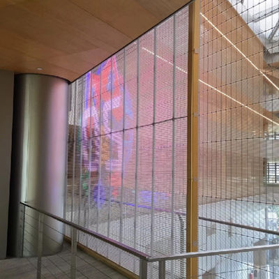 P20.8 Large Creative LED Display Screen Transparent For Advertising ODM