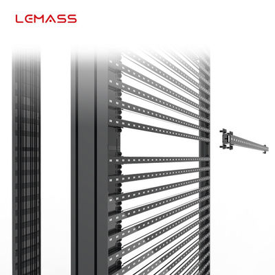 DIP 2R2G2B Transparent LED Screen , P50 Waterproof Outdoor LED Display Screen