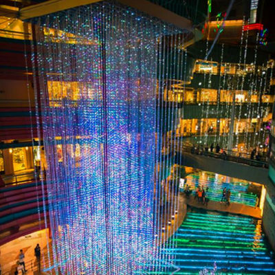 SMD Dot Flexible Outdoor LED Display High Transparency Waterproof