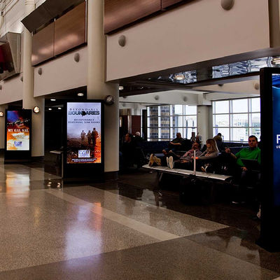 SMD 1515 Indoor LED Cabinet , P2.5 LED Display For Train Station ODM