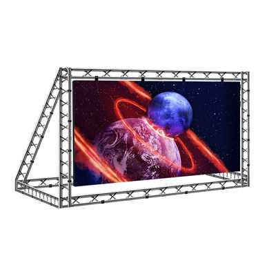 SMD 1212 Rental Micro LED Display Panel 500×500mm Size Integrated Die Casting Forming