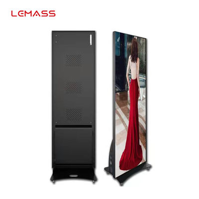 P1.5 Indoor Commercial LED Display Screen , Smart LED Poster Remote Control