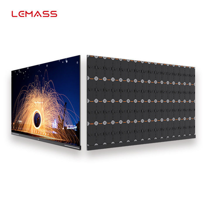 1.26mm Pixel Pitch Commercial LED Display Screen 220 Inch Size OEM