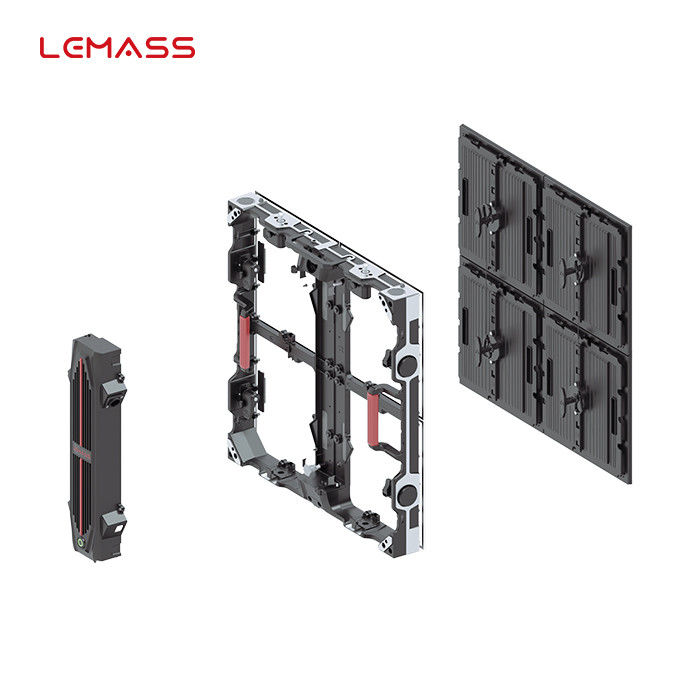 P3.9 Rental LED Cabinet 128x128 Resolution For Outdoor Stage Background