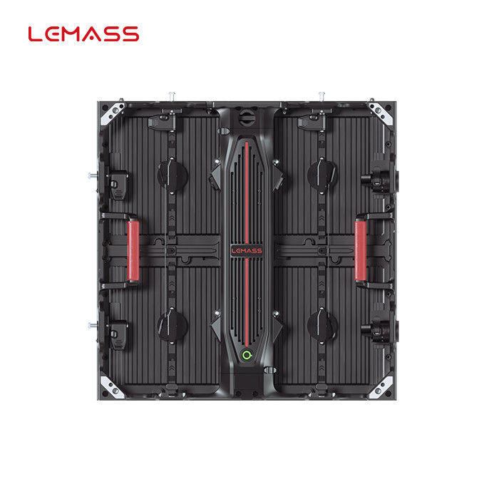 SMD 1212 Rental Micro LED Display Panel 500×500mm Size Integrated Die Casting Forming