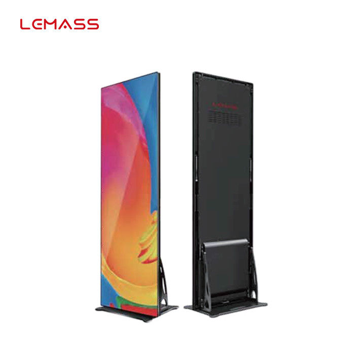 P1.9 Smart LED Poster Display , Portable Commercial LED Screen 2.5cm Thickness
