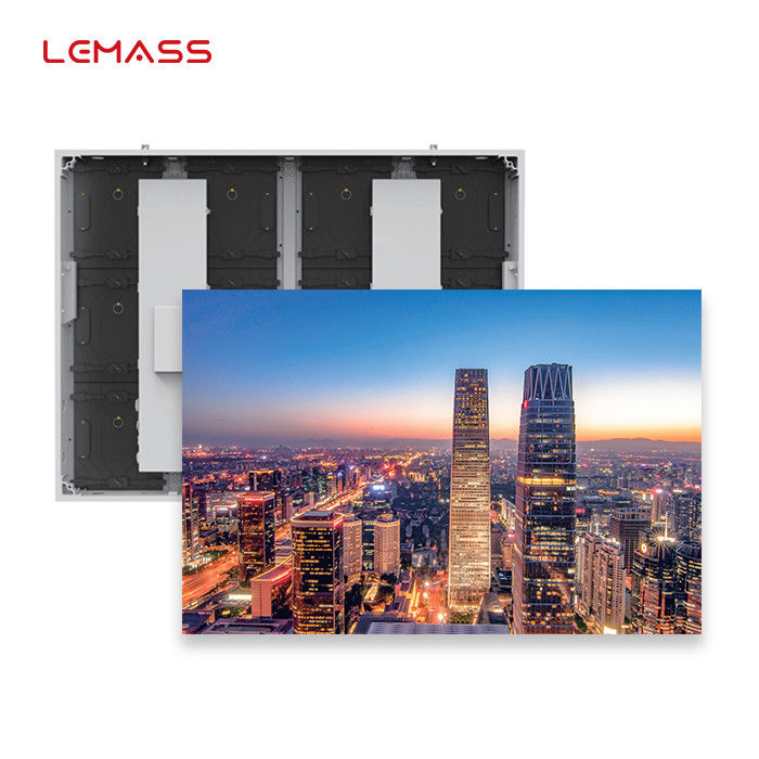 P5 90 Degree Outdoor Fixed LED Display Full Color LMS-NCV 6000cd/Sqm High Brightness